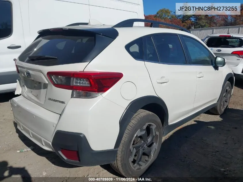 2023 Subaru Crosstrek Limited VIN: JF2GTHNC8PH273255 Lot: 40789809