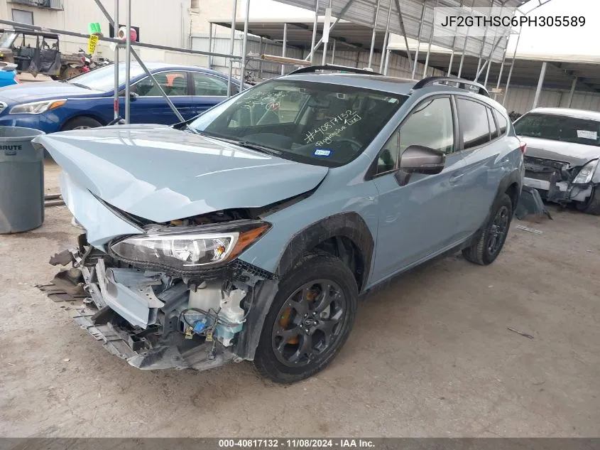 2023 Subaru Crosstrek Sport VIN: JF2GTHSC6PH305589 Lot: 40817132