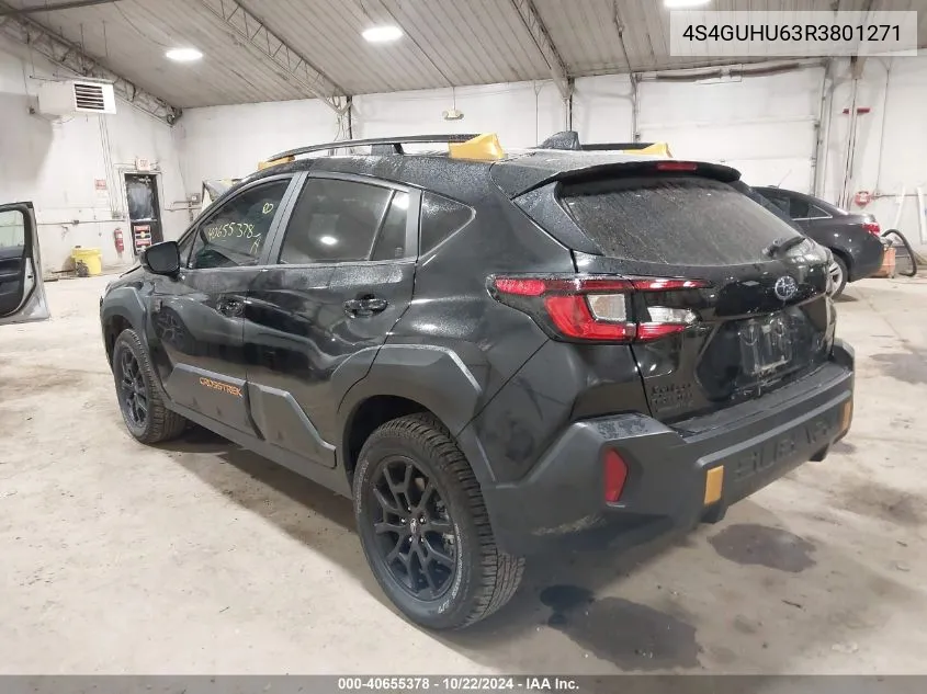 2024 Subaru Crosstrek Wilderness VIN: 4S4GUHU63R3801271 Lot: 40655378