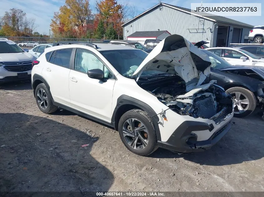 2024 Subaru Crosstrek Premium VIN: JF2GUADC0R8237763 Lot: 40657641