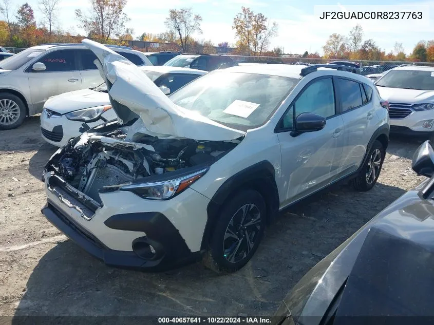 2024 Subaru Crosstrek Premium VIN: JF2GUADC0R8237763 Lot: 40657641