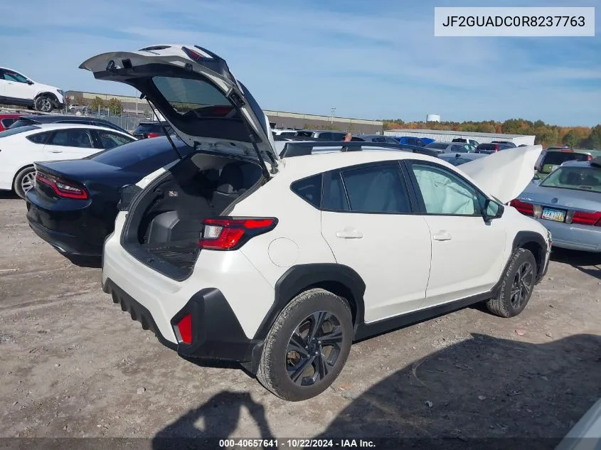 2024 Subaru Crosstrek Premium VIN: JF2GUADC0R8237763 Lot: 40657641