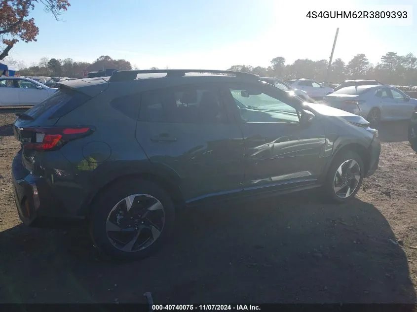 2024 Subaru Crosstrek Limited VIN: 4S4GUHM62R3809393 Lot: 40740075