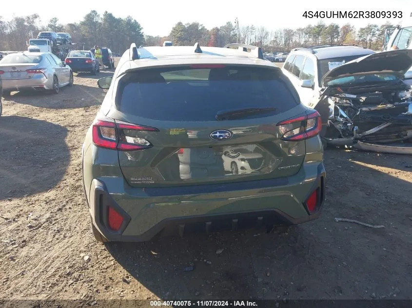 2024 Subaru Crosstrek Limited VIN: 4S4GUHM62R3809393 Lot: 40740075