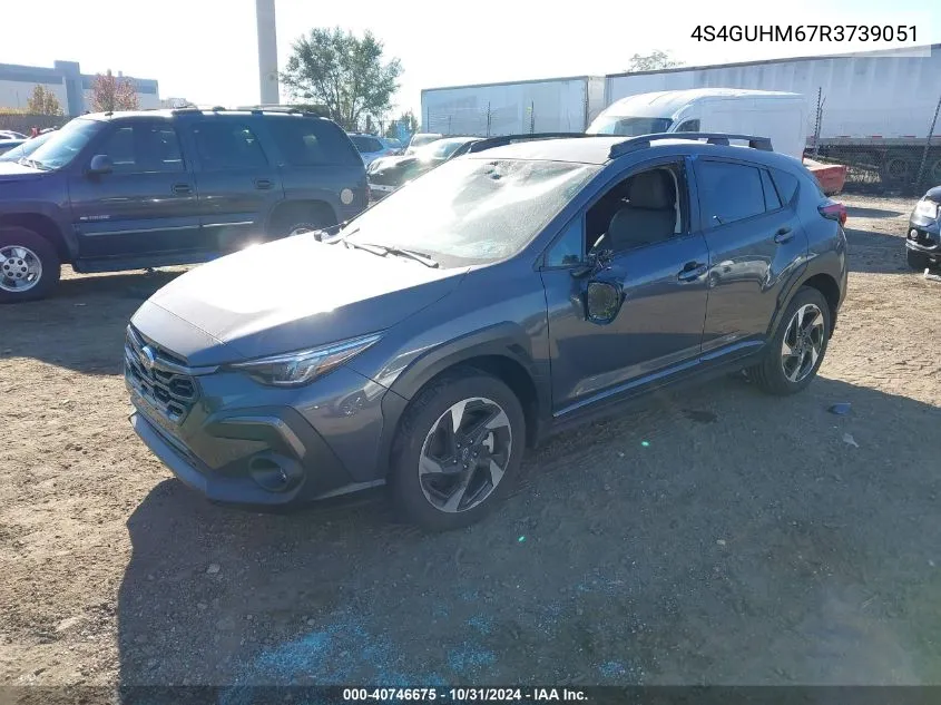 4S4GUHM67R3739051 2024 Subaru Crosstrek Limited