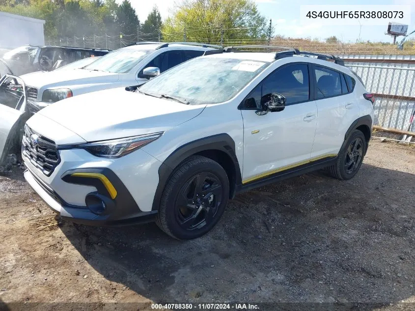 2024 Subaru Crosstrek Sport VIN: 4S4GUHF65R3808073 Lot: 40788350