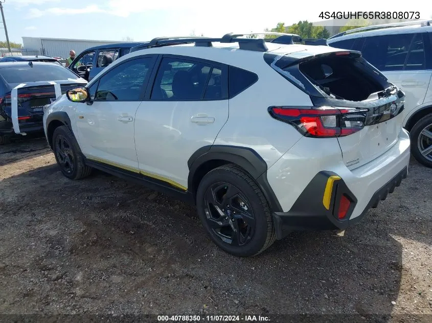 2024 Subaru Crosstrek Sport VIN: 4S4GUHF65R3808073 Lot: 40788350