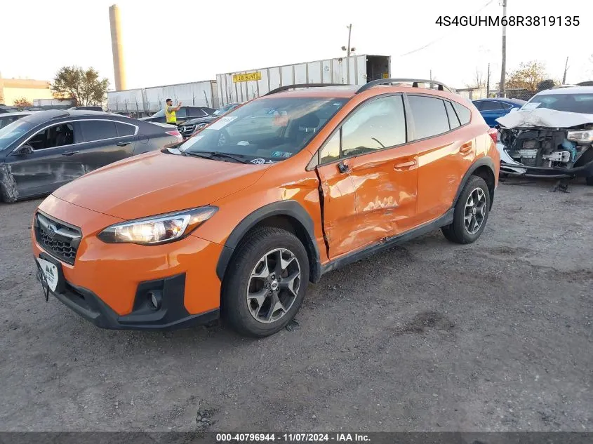 2024 Subaru Crosstrek Limited VIN: 4S4GUHM68R3819135 Lot: 40796944