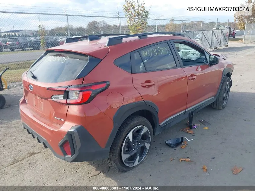 2024 Subaru Crosstrek Limited VIN: 4S4GUHM6XR3703046 Lot: 40803803