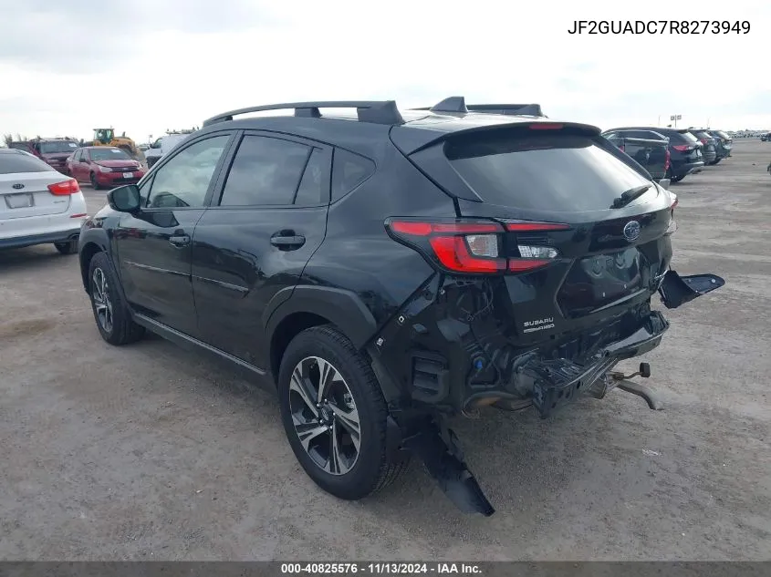 2024 Subaru Crosstrek Premium VIN: JF2GUADC7R8273949 Lot: 40825576