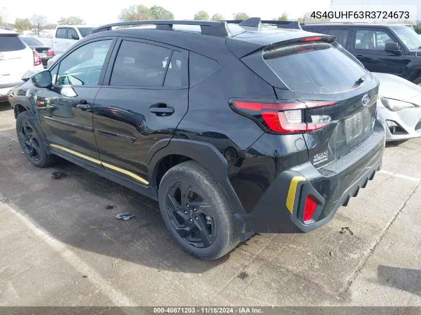 2024 Subaru Crosstrek Sport VIN: 4S4GUHF63R3724673 Lot: 40871203