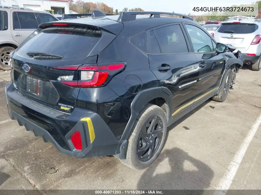 2024 Subaru Crosstrek Sport VIN: 4S4GUHF63R3724673 Lot: 40871203