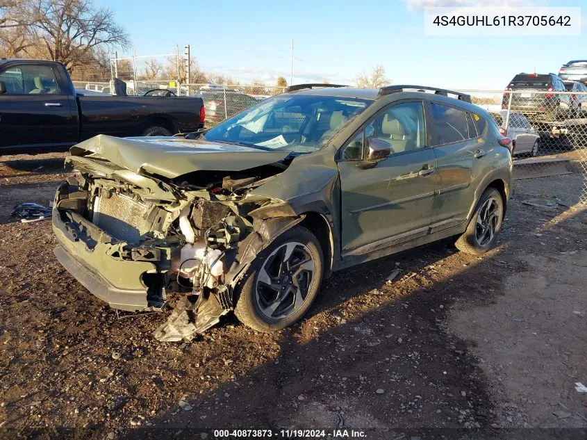 2024 Subaru Crosstrek Limited VIN: 4S4GUHL61R3705642 Lot: 40873873