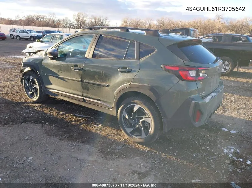 2024 Subaru Crosstrek Limited VIN: 4S4GUHL61R3705642 Lot: 40873873