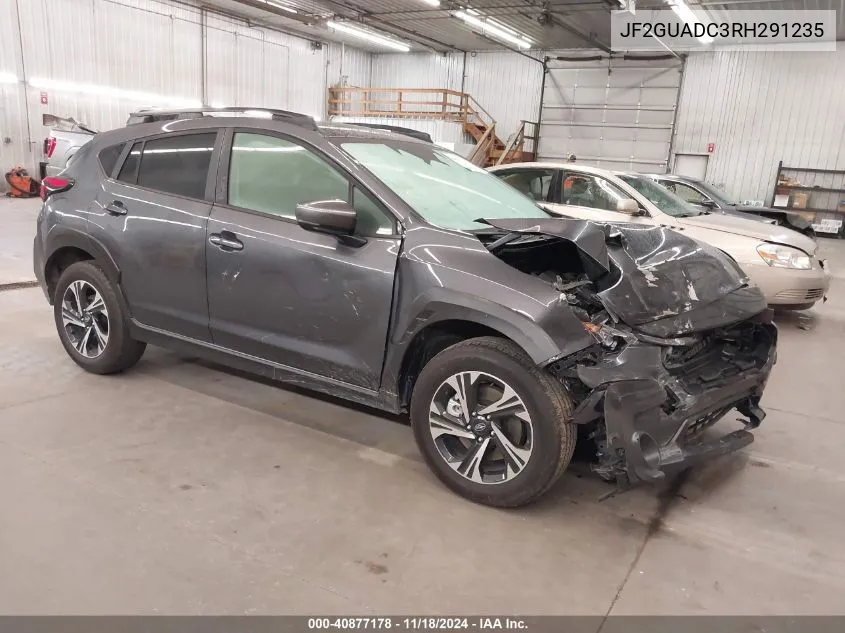 2024 Subaru Crosstrek Premium VIN: JF2GUADC3RH291235 Lot: 40877178