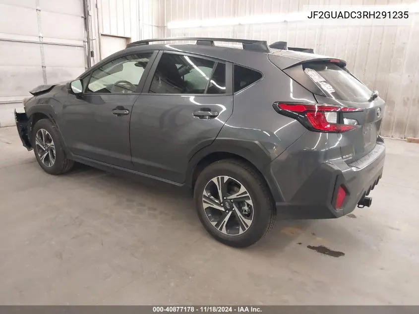 2024 Subaru Crosstrek Premium VIN: JF2GUADC3RH291235 Lot: 40877178