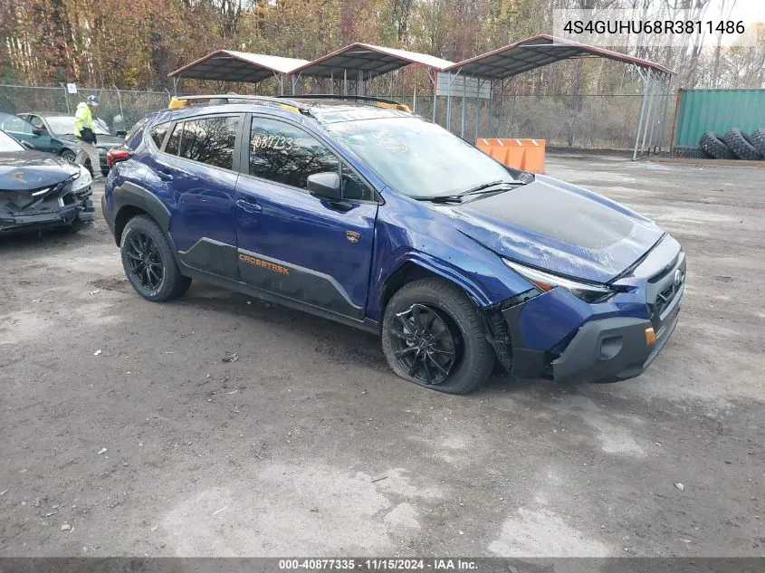 2024 Subaru Crosstrek Wilderness VIN: 4S4GUHU68R3811486 Lot: 40877335