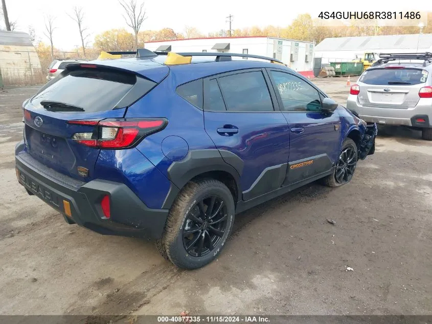 2024 Subaru Crosstrek Wilderness VIN: 4S4GUHU68R3811486 Lot: 40877335