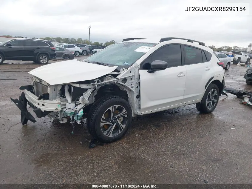 2024 Subaru Crosstrek Premium VIN: JF2GUADCXR8299154 Lot: 40887678