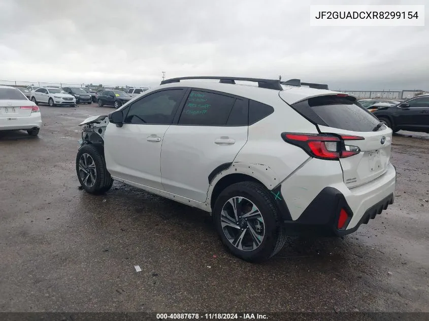 2024 Subaru Crosstrek Premium VIN: JF2GUADCXR8299154 Lot: 40887678