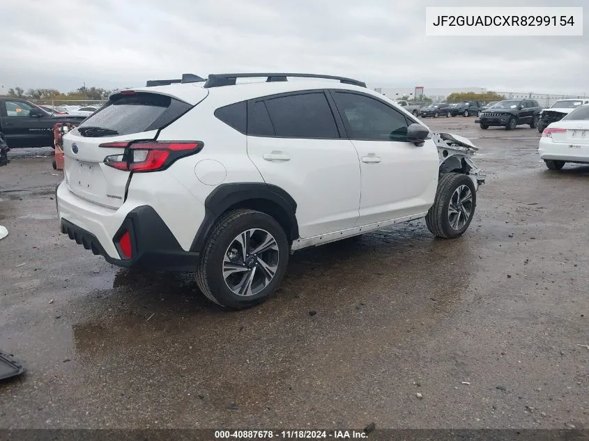 2024 Subaru Crosstrek Premium VIN: JF2GUADCXR8299154 Lot: 40887678