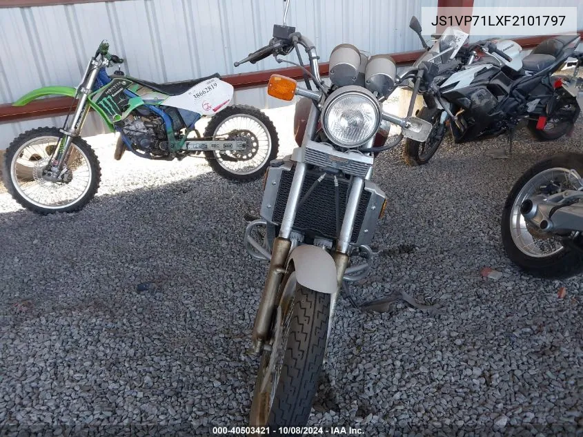 1985 Suzuki Gv700 VIN: JS1VP71LXF2101797 Lot: 40503421