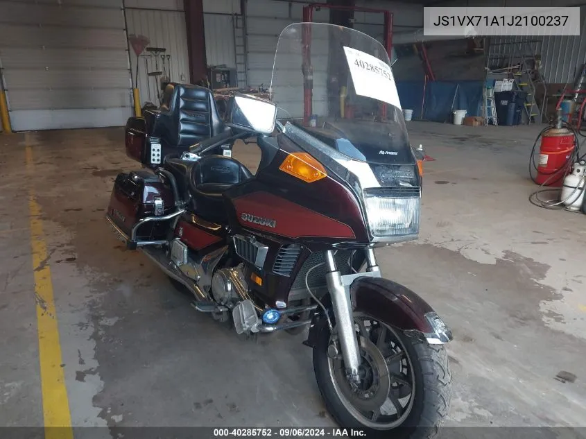 1988 Suzuki Gv1400 Gd VIN: JS1VX71A1J2100237 Lot: 40285752