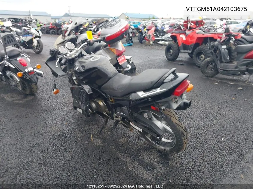 VTTGM51A042103675 2004 Suzuki 750