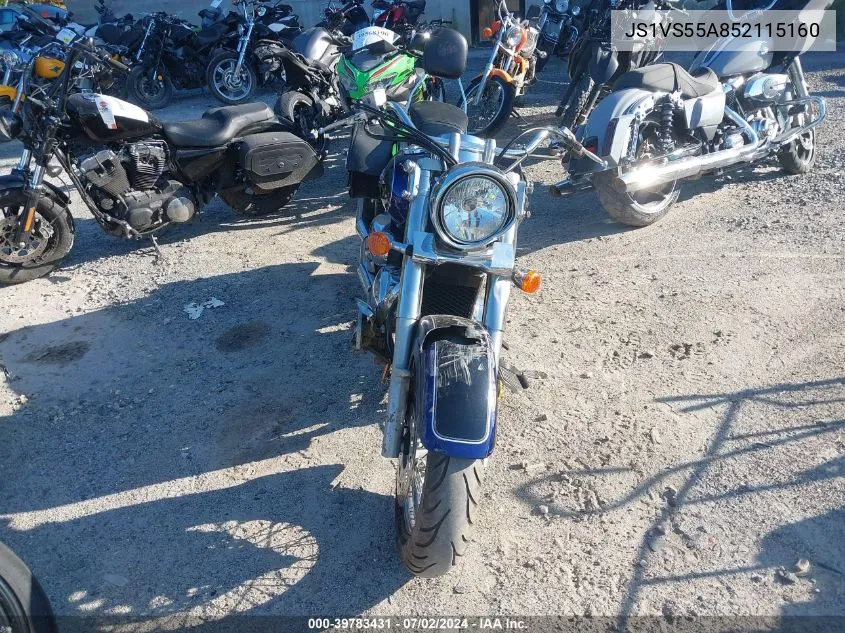 2005 Suzuki C50 VIN: JS1VS55A852115160 Lot: 39783431