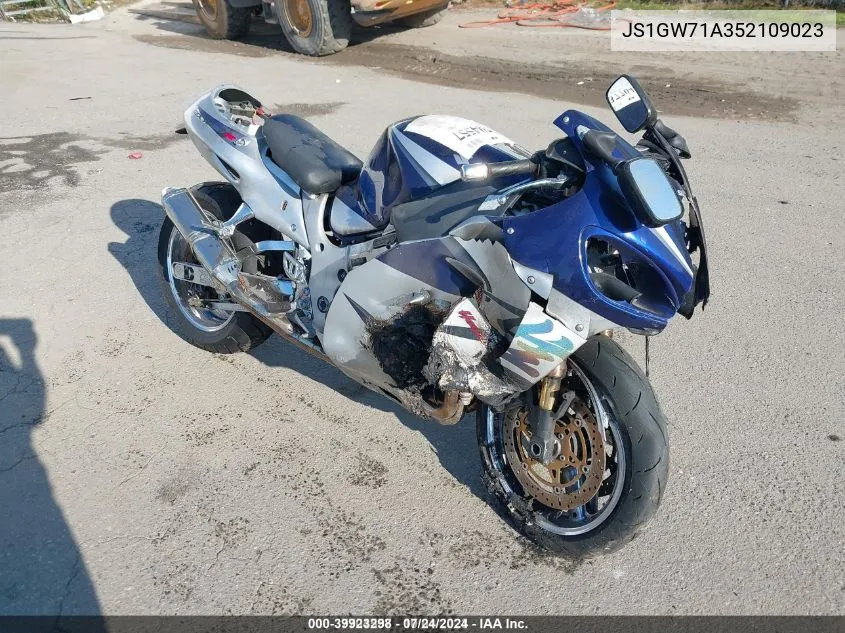 2005 Suzuki Gsx1300 Rk5 VIN: JS1GW71A352109023 Lot: 39923298