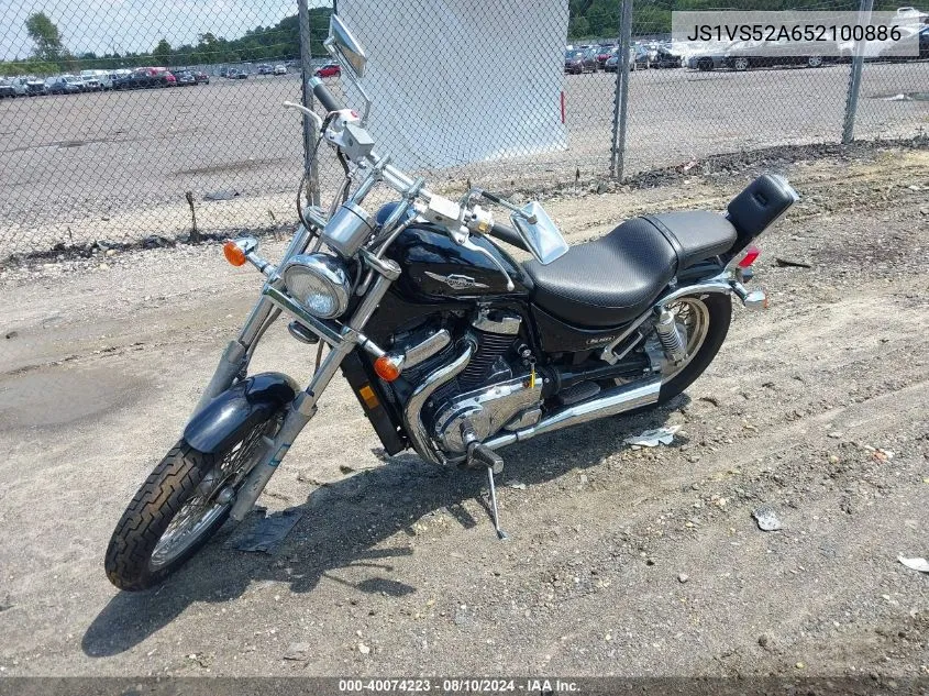 2005 Suzuki Vs800 Glp VIN: JS1VS52A652100886 Lot: 40074223