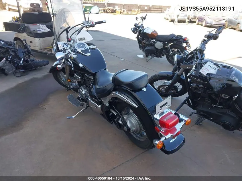 2005 Suzuki C50 VIN: JS1VS55A952113191 Lot: 40550184