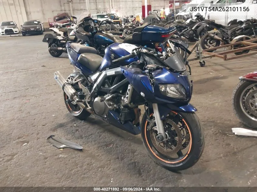 2006 Suzuki Sv1000 Sk3 VIN: JS1VT54A262101156 Lot: 40271892