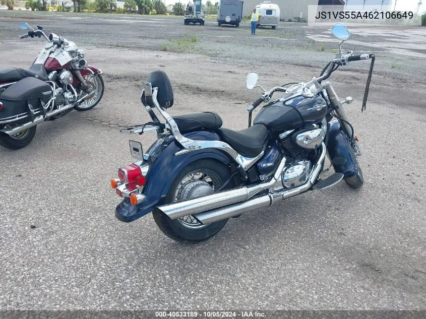 2006 Suzuki C50 VIN: JS1VS55A462106649 Lot: 40533189