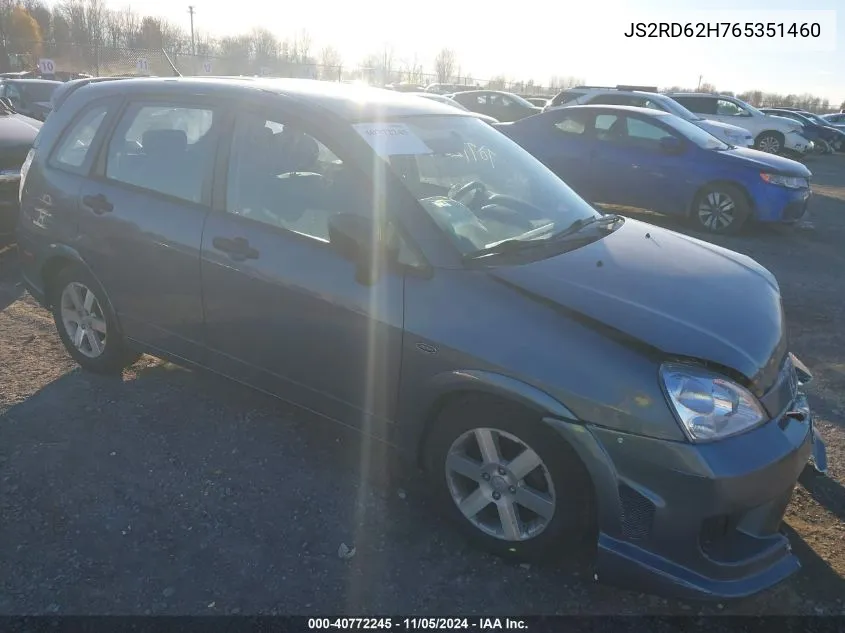 2006 Suzuki Aerio Sx Premium VIN: JS2RD62H765351460 Lot: 40772245