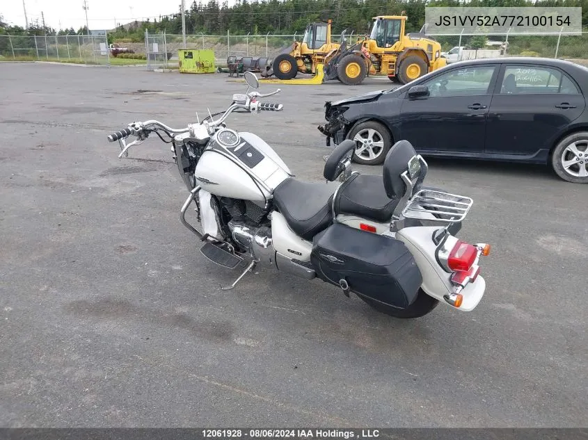 2007 Suzuki Vl1500 VIN: JS1VY52A772100154 Lot: 12061928