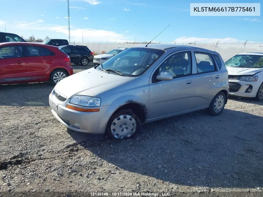 2007 Suzuki Swift+ VIN: KL5TM66617B775461 Lot: 12130149