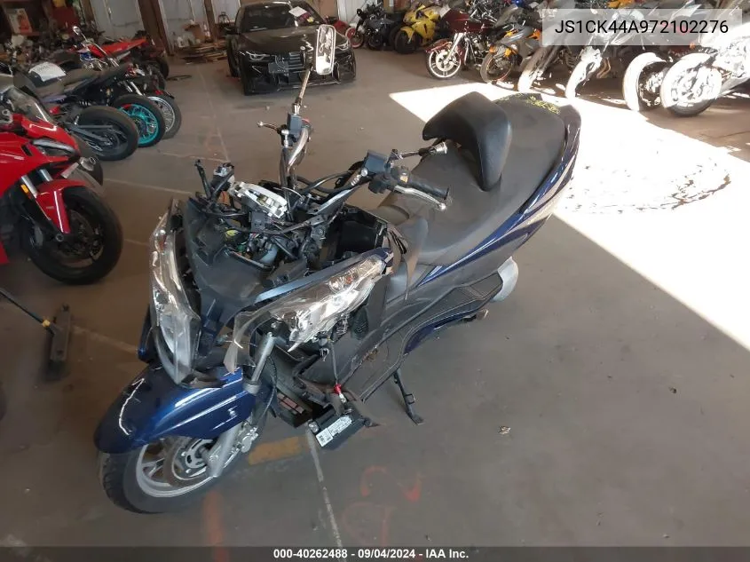 2007 Suzuki An400 VIN: JS1CK44A972102276 Lot: 40262488