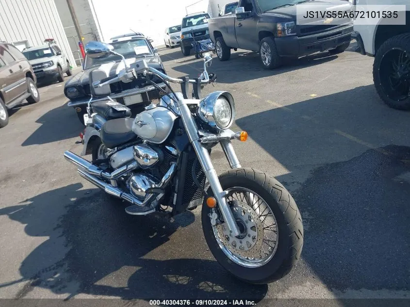 2007 Suzuki Vl800 VIN: JS1VS55A672101535 Lot: 40304376