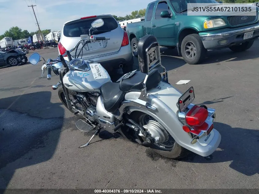 2007 Suzuki Vl800 VIN: JS1VS55A672101535 Lot: 40304376