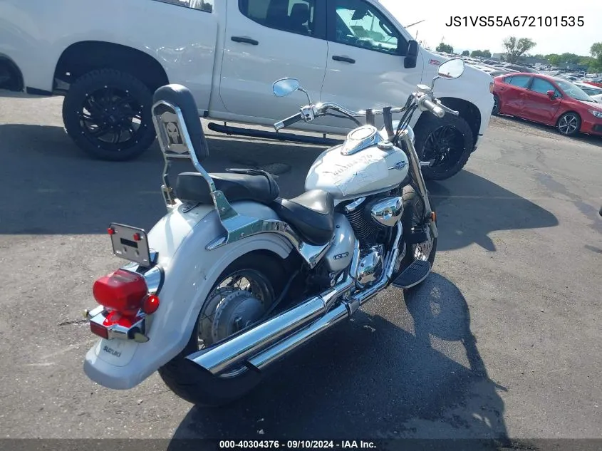 2007 Suzuki Vl800 VIN: JS1VS55A672101535 Lot: 40304376