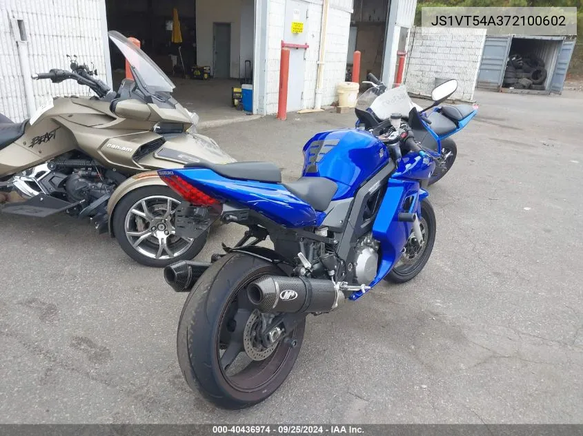 JS1VT54A372100602 2007 Suzuki Sv1000 S