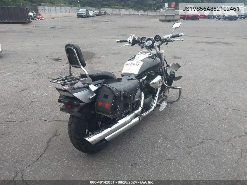 2008 Suzuki Vz800 VIN: JS1VS56A882102461 Lot: 40142031