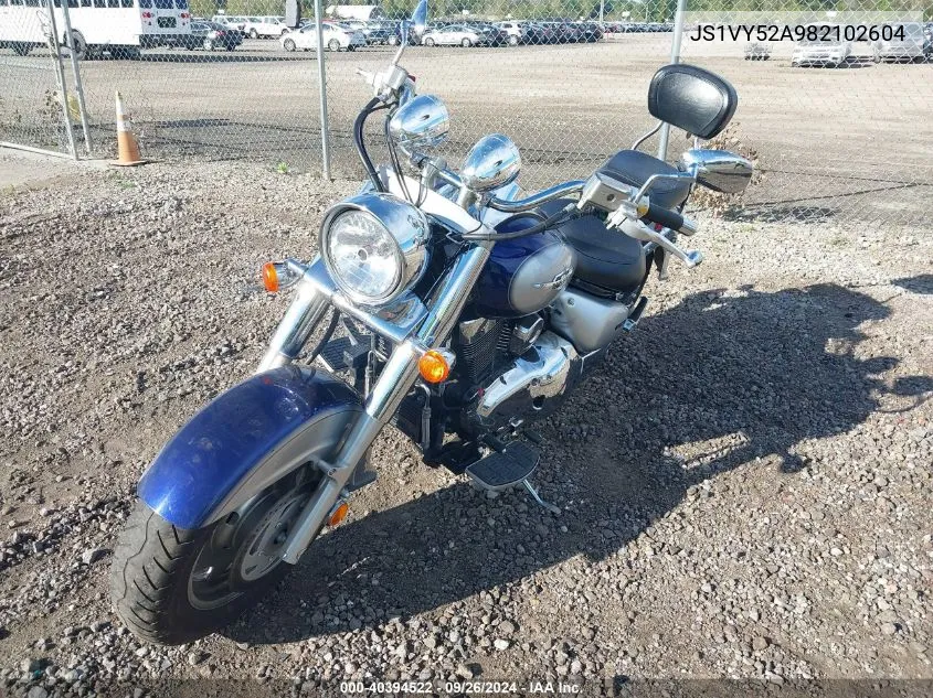 2008 Suzuki Vl1500 VIN: JS1VY52A982102604 Lot: 40394522