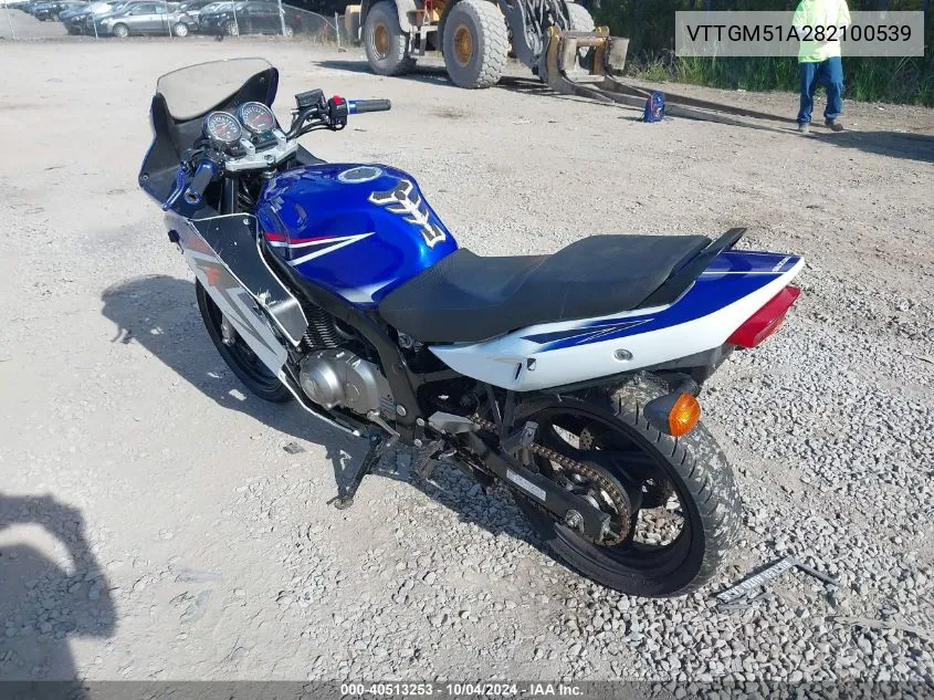 VTTGM51A282100539 2008 Suzuki Gs500