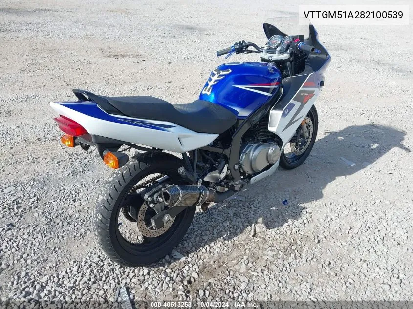 VTTGM51A282100539 2008 Suzuki Gs500