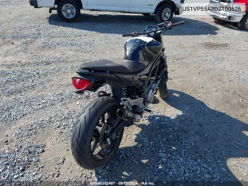 JS1VP55A8D2100626 2013 Suzuki Sv650