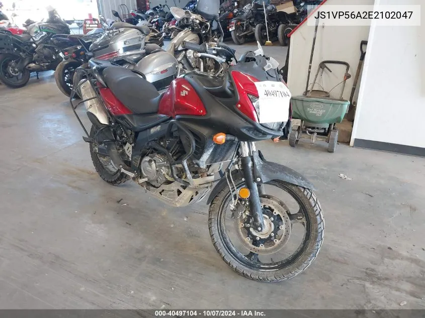 JS1VP56A2E2102047 2014 Suzuki Dl650 A