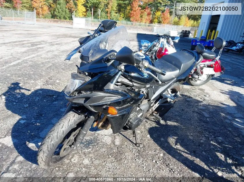 2016 Suzuki Gsf1250Sa VIN: JS1GW72B2G2100050 Lot: 40571860