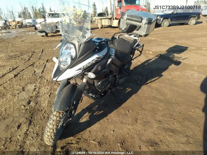 2018 Suzuki Dl650 A/X VIN: JS1C733B9J2100718 Lot: 12124084